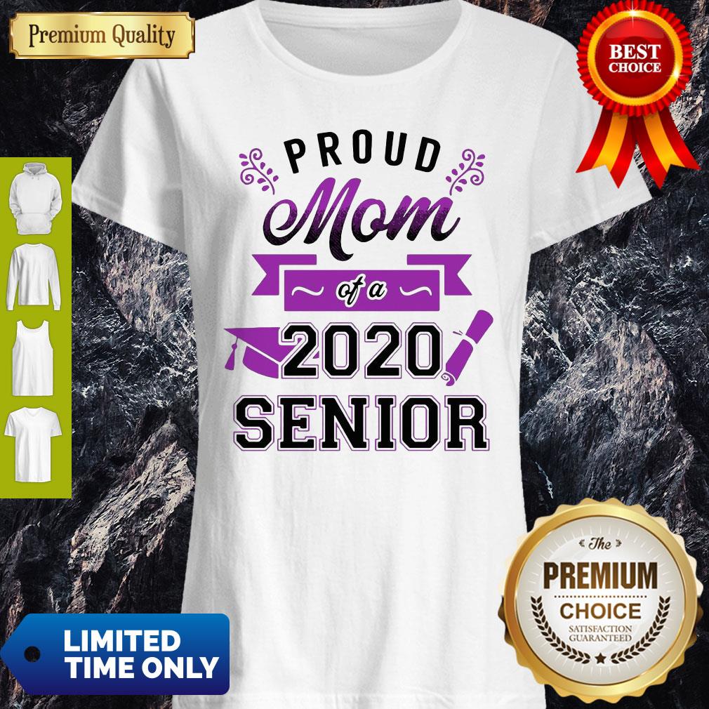 Official Proud Mom Of A 2020 Senior Shirt