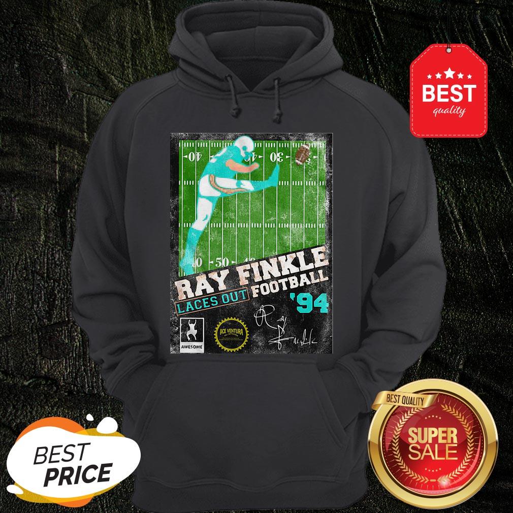 Official Ray Finkle Laces Out Football Signature Shirt