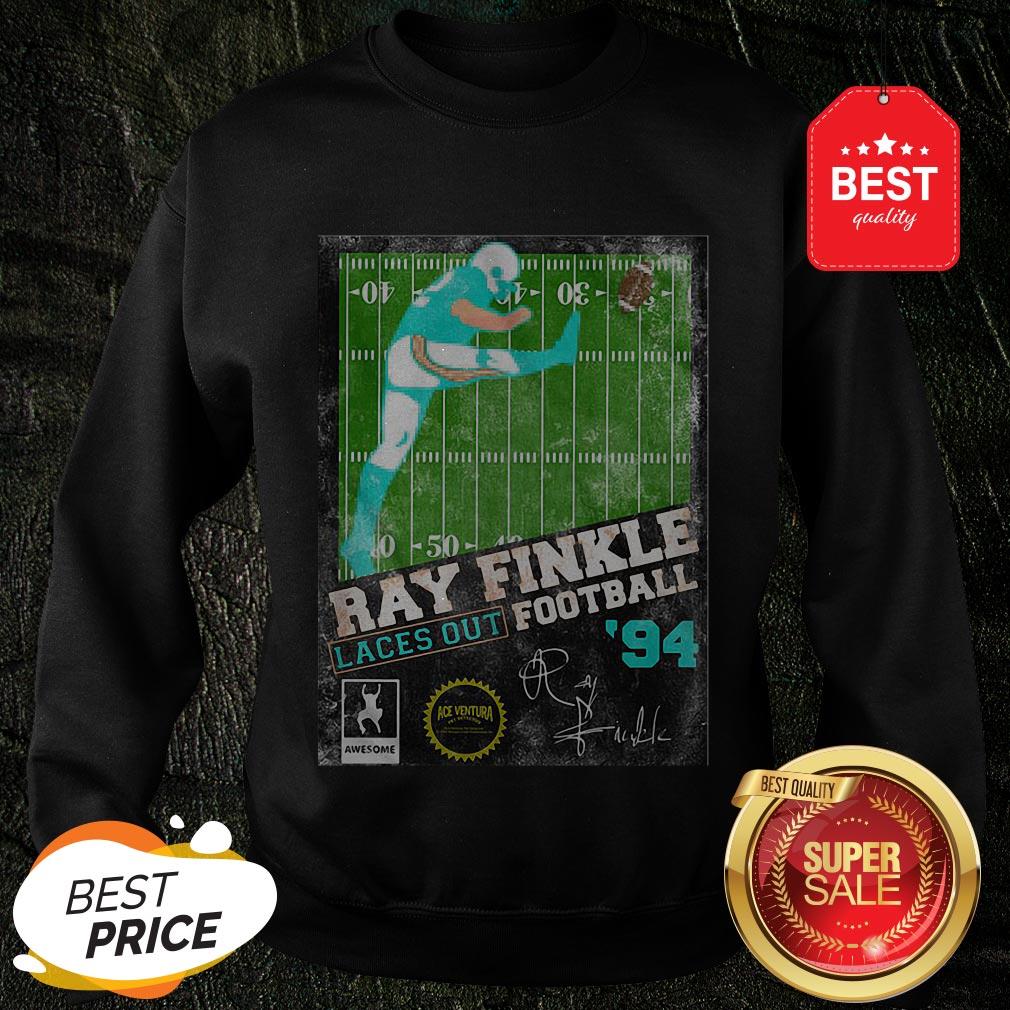 Official Ray Finkle Laces Out Football Signature Shirt