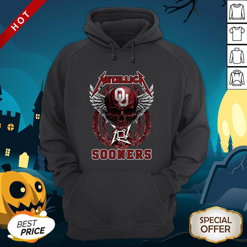 Official Skull Metallica Sooners Shirt