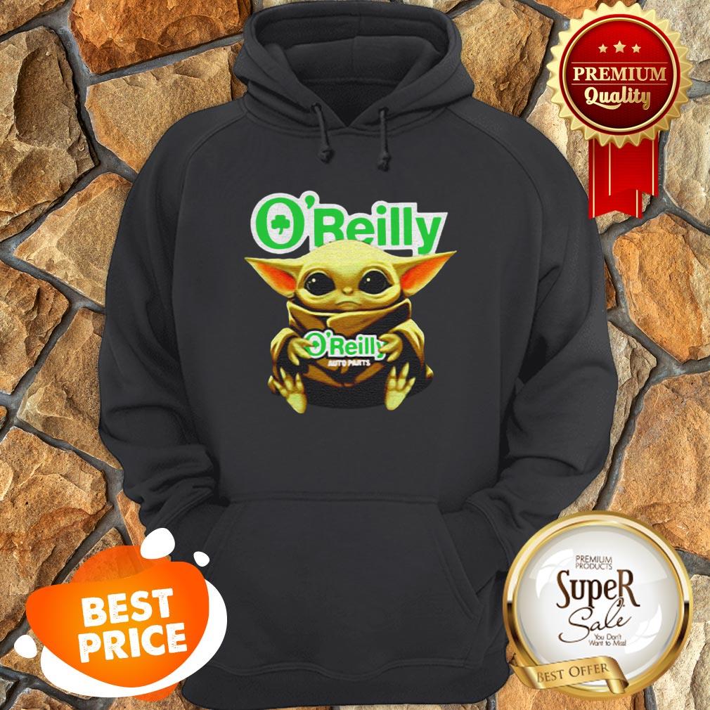 Official Star Wars Baby Yoda Hug O’Reilly Auto Parts Shirt