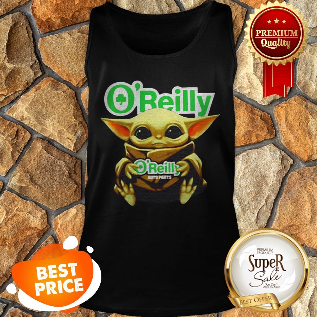 Official Star Wars Baby Yoda Hug O’Reilly Auto Parts Shirt
