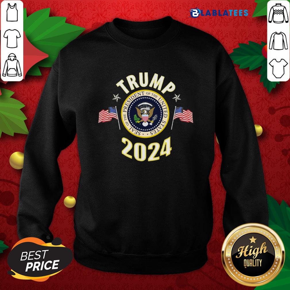 Official Trump 2024 Presidential Seal Flag Shirt