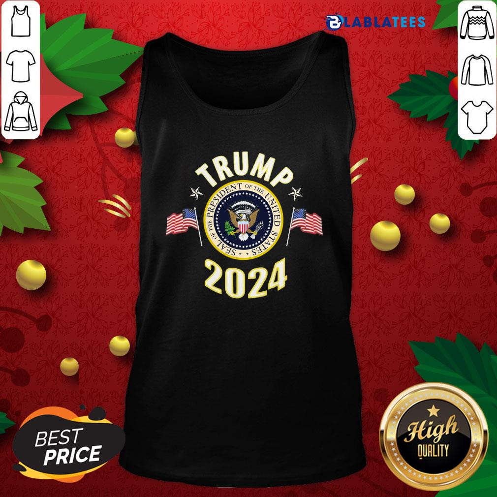 Official Trump 2024 Presidential Seal Flag Shirt