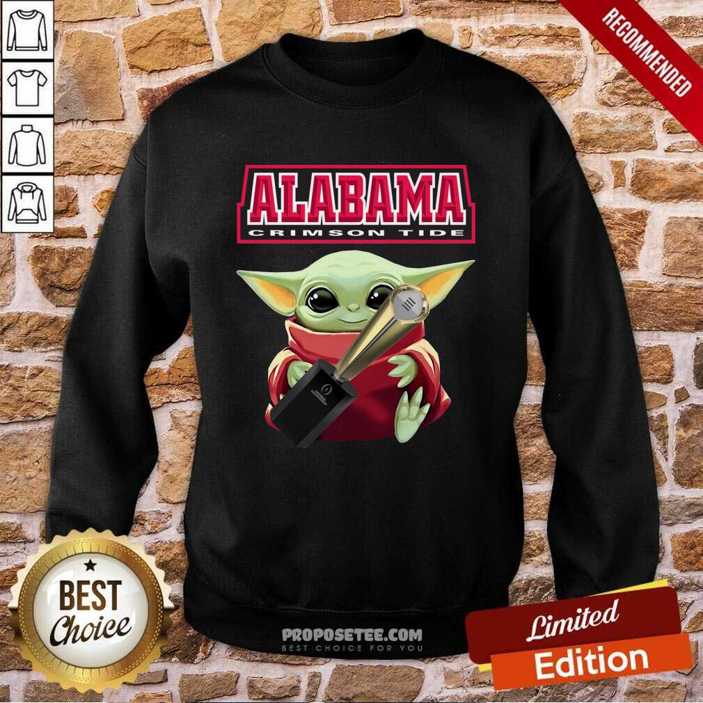 Original Baby Yoda Alabama Crimson Tide Shirt