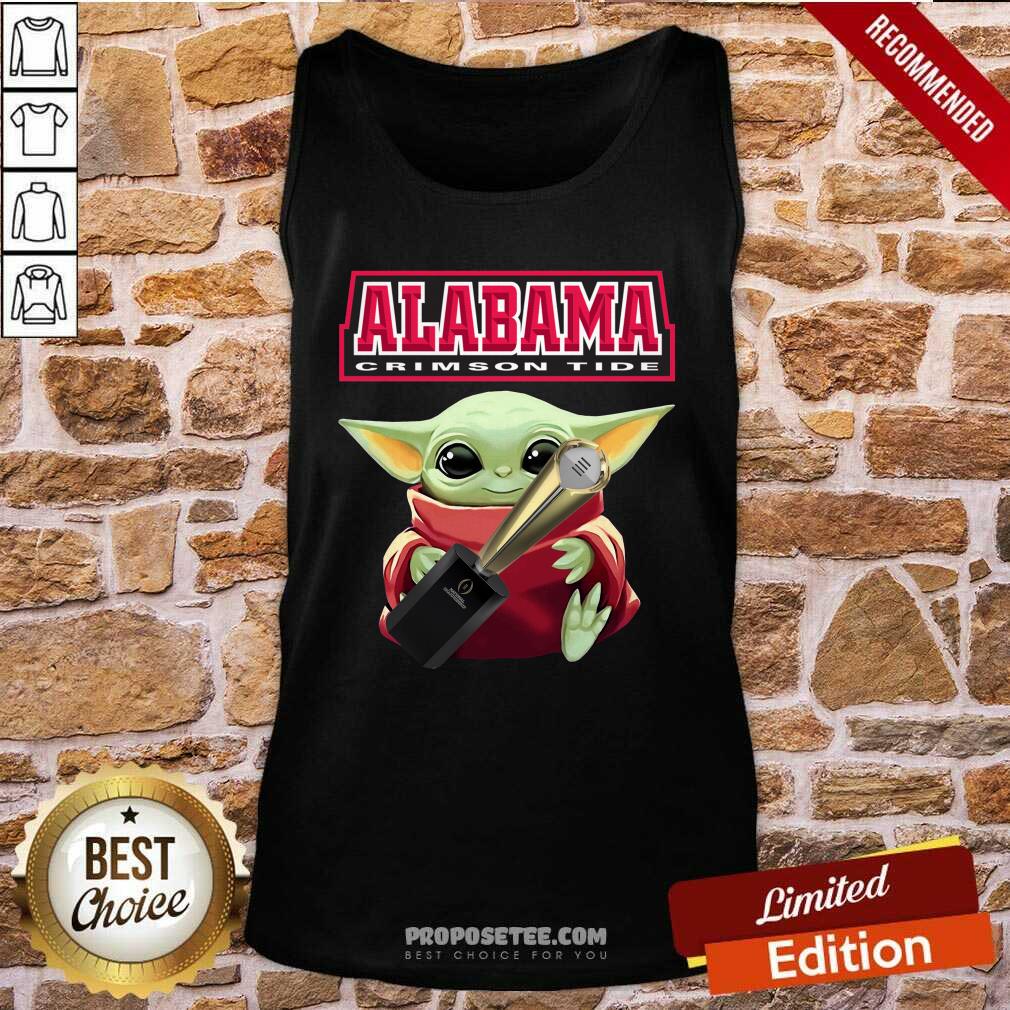 Original Baby Yoda Alabama Crimson Tide Shirt
