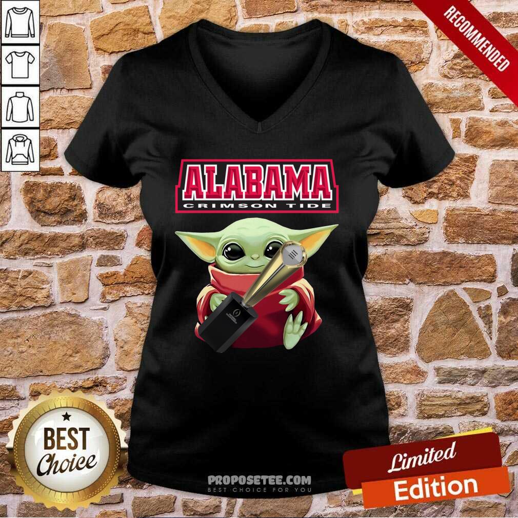 Original Baby Yoda Alabama Crimson Tide Shirt