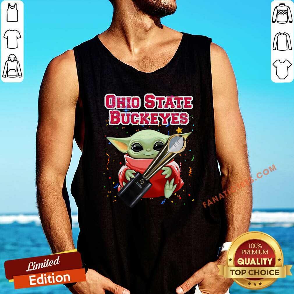 Original Baby Yoda Hug Cup Ohio State Buckeyes Shirt