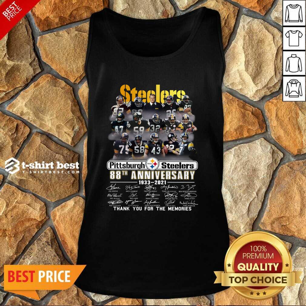 Original Pittsburgh Steelers 88th Anniversary 1933 2021 Shirt