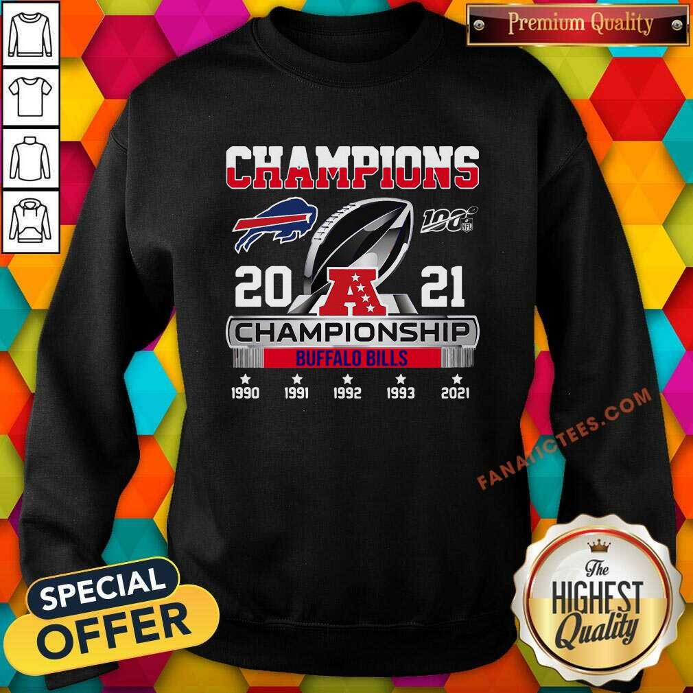 Original The Champions 2021 Afc Championship With Buffalo Bills Shirt