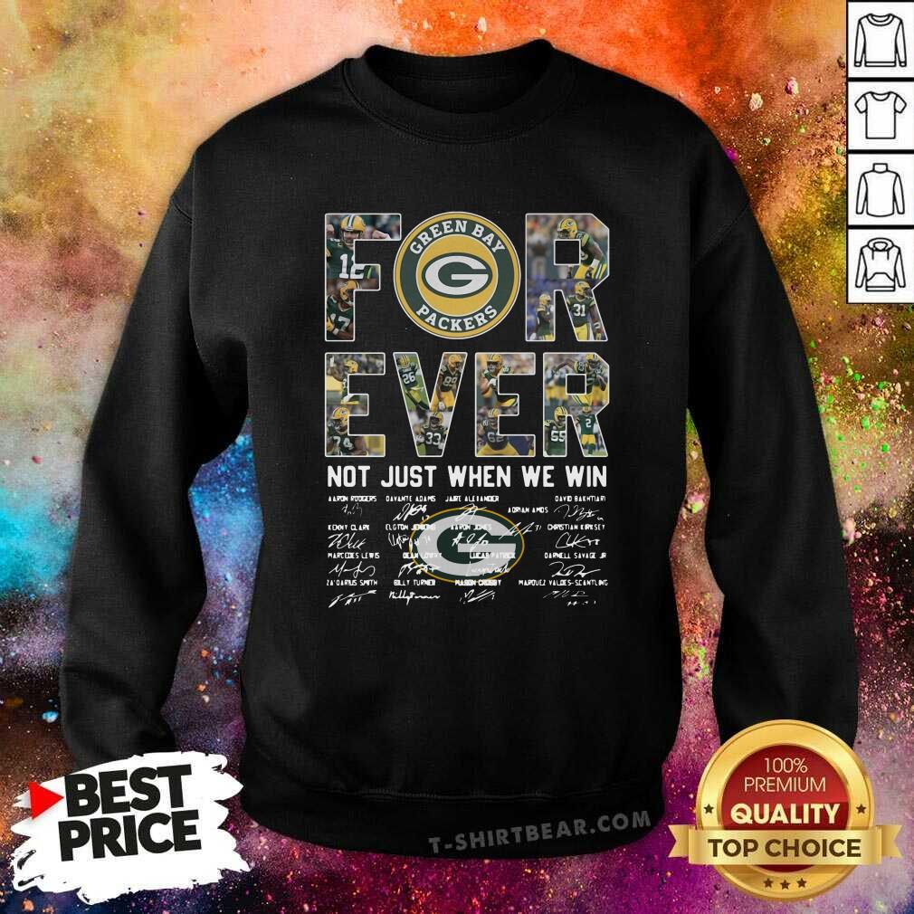 Overjoyed Green Bay Packers Forever 1 Signatures Shirt