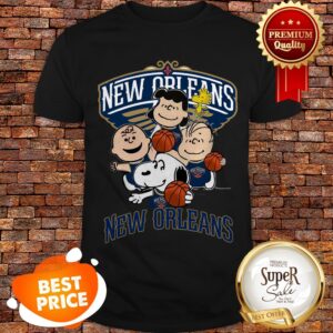 Nice Peanut Characters Mashup New Orleans Pelicans Shirt