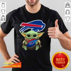 Pretty Baby Yoda Hug Buffalo Bills Football Shirt