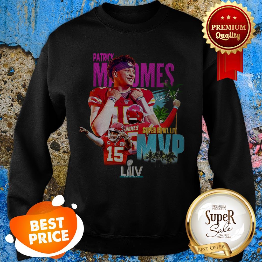 Patrick Mahomes 15 Super Bowl LIV MVP Kansas City Chiefs Shirt