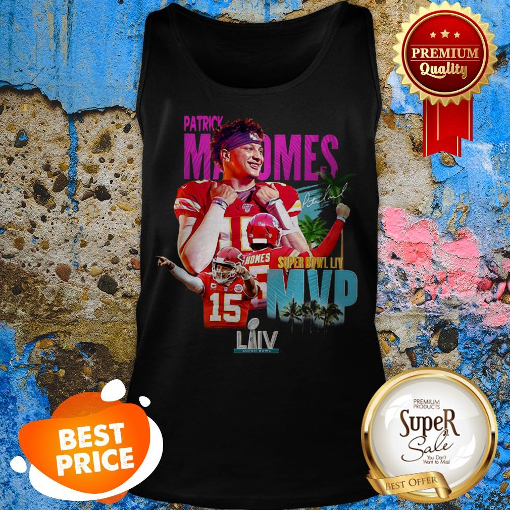 Patrick Mahomes 15 Super Bowl LIV MVP Kansas City Chiefs Shirt