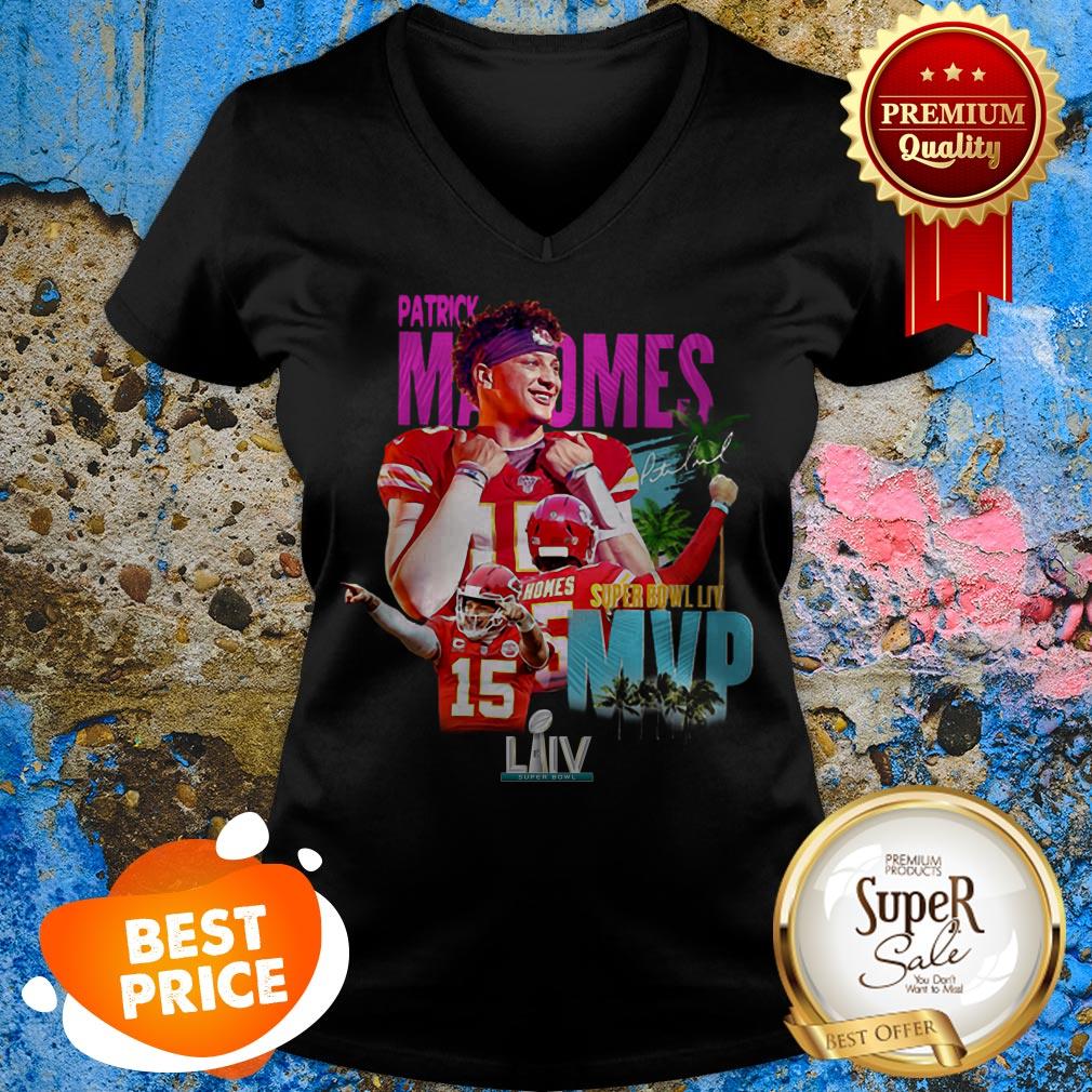 Patrick Mahomes 15 Super Bowl LIV MVP Kansas City Chiefs Shirt