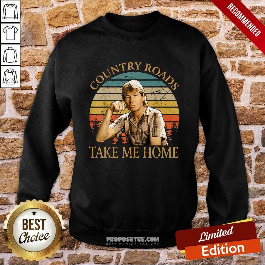 Perfect Country Roads Take Me Home Vintage Shirt