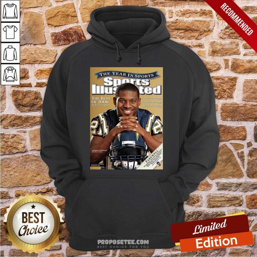 Perfect Cover Tee San Diego Chargers 2009 Ladainian Tomlinson Shirt