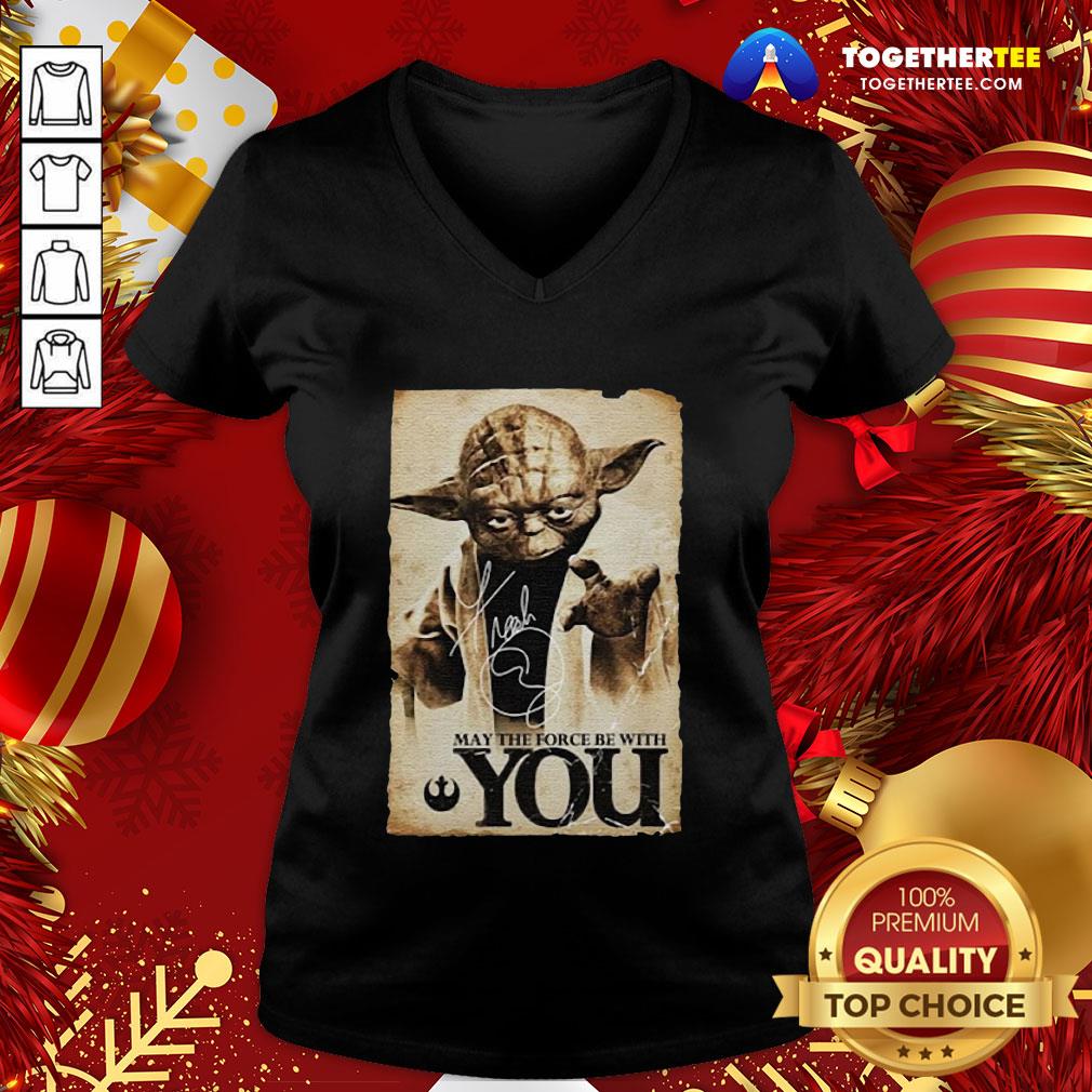 Perfect Master Yoda May The Force Be With You Shirt