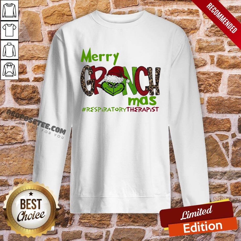 Perfect Merry Grinchmas #Respiratory Therapist Christmas Shirt