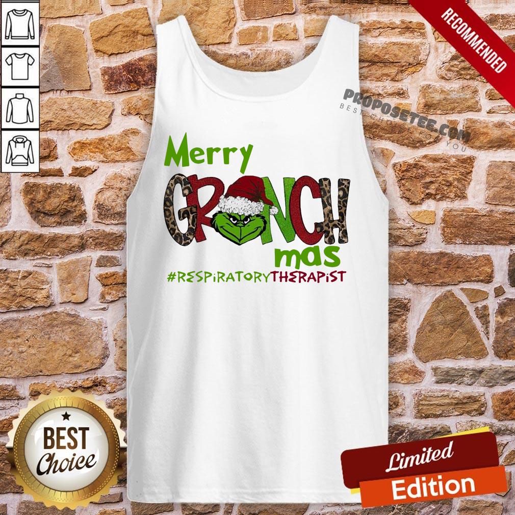 Perfect Merry Grinchmas #Respiratory Therapist Christmas Shirt