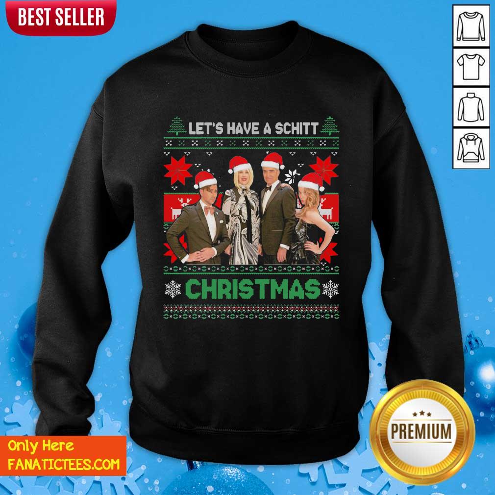 Perfect Schitts Creek Characters Lets Have A Schitt Christmas Shirt