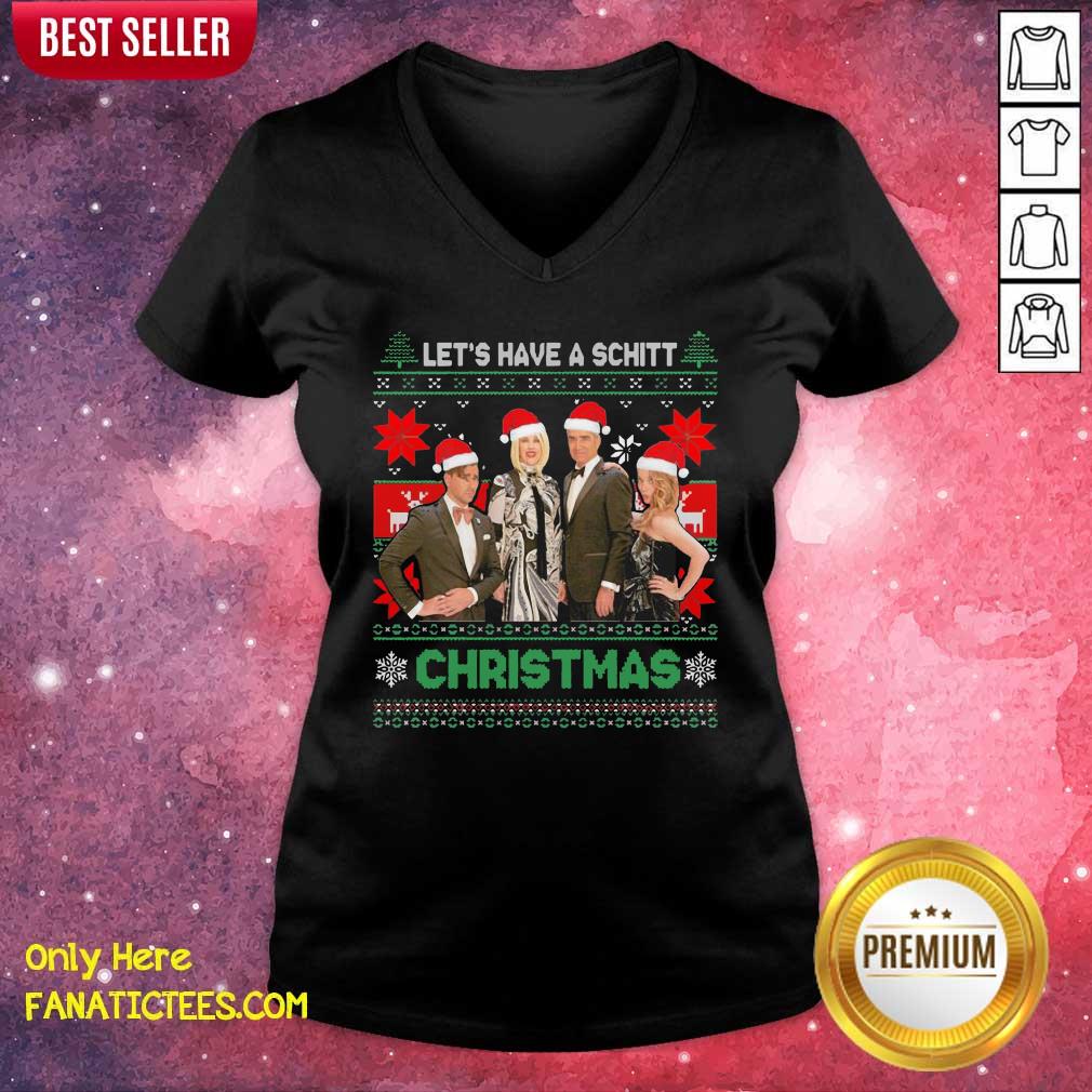 Perfect Schitts Creek Characters Lets Have A Schitt Christmas Shirt
