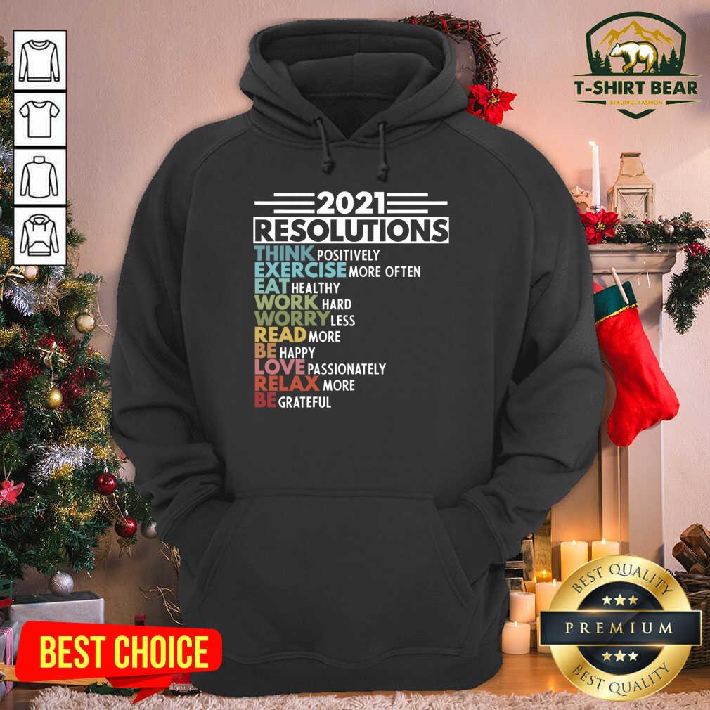 Premium 2021 New Years Resolutions Shirt