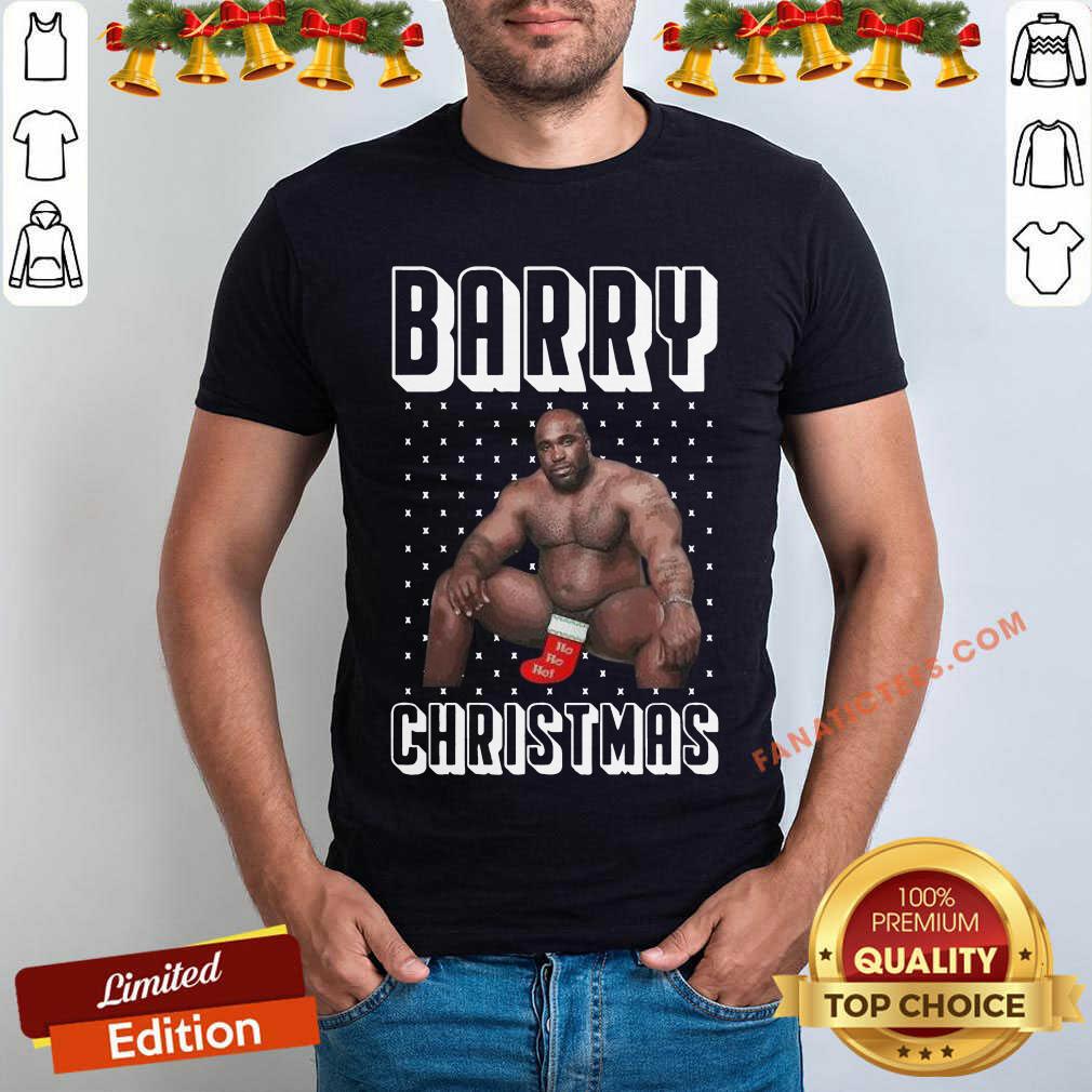 Premium Barry Wood Christmas Shirt