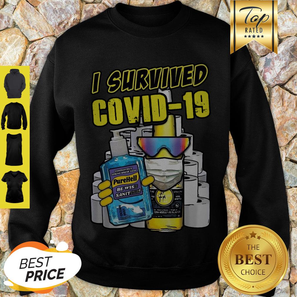 Premium I Survived Covid 19 Shirt