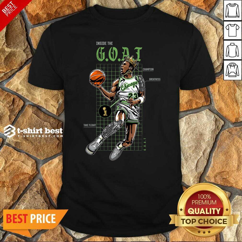 Premium Jordan 11 Bred Inside The Goat Shirt