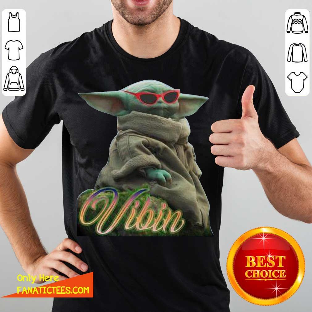 Premium Star War Baby Yoda Vibin Shirt