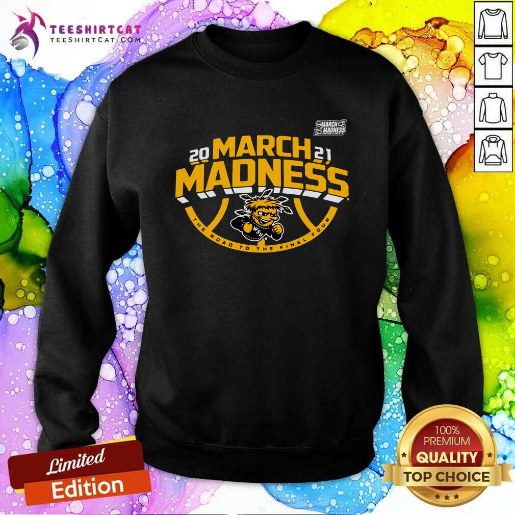 Premium Wichita State Shockers 2021 March Madness Bound Ticket Shirt