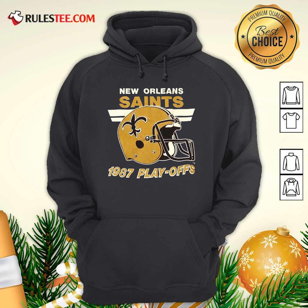 Pretty 1987 New Orleans Saints Playoffs Vintage Shirt