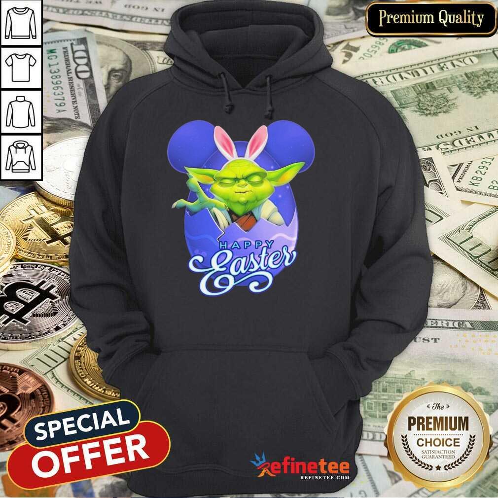 Pretty Bunny Master Yoda Disney Happy Easter Day 2021 Shirt