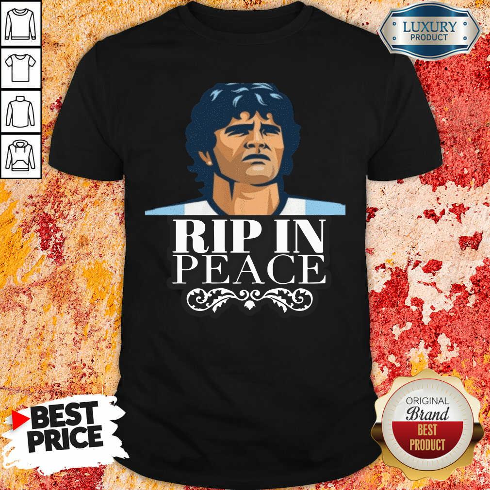 Pretty Diego Maradona Rip In Peace Shirt