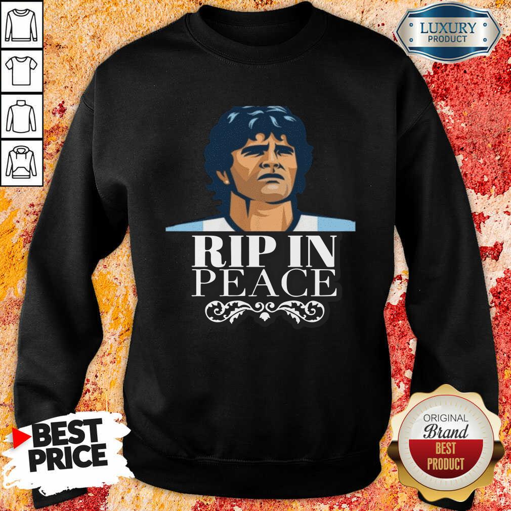 Pretty Diego Maradona Rip In Peace Shirt