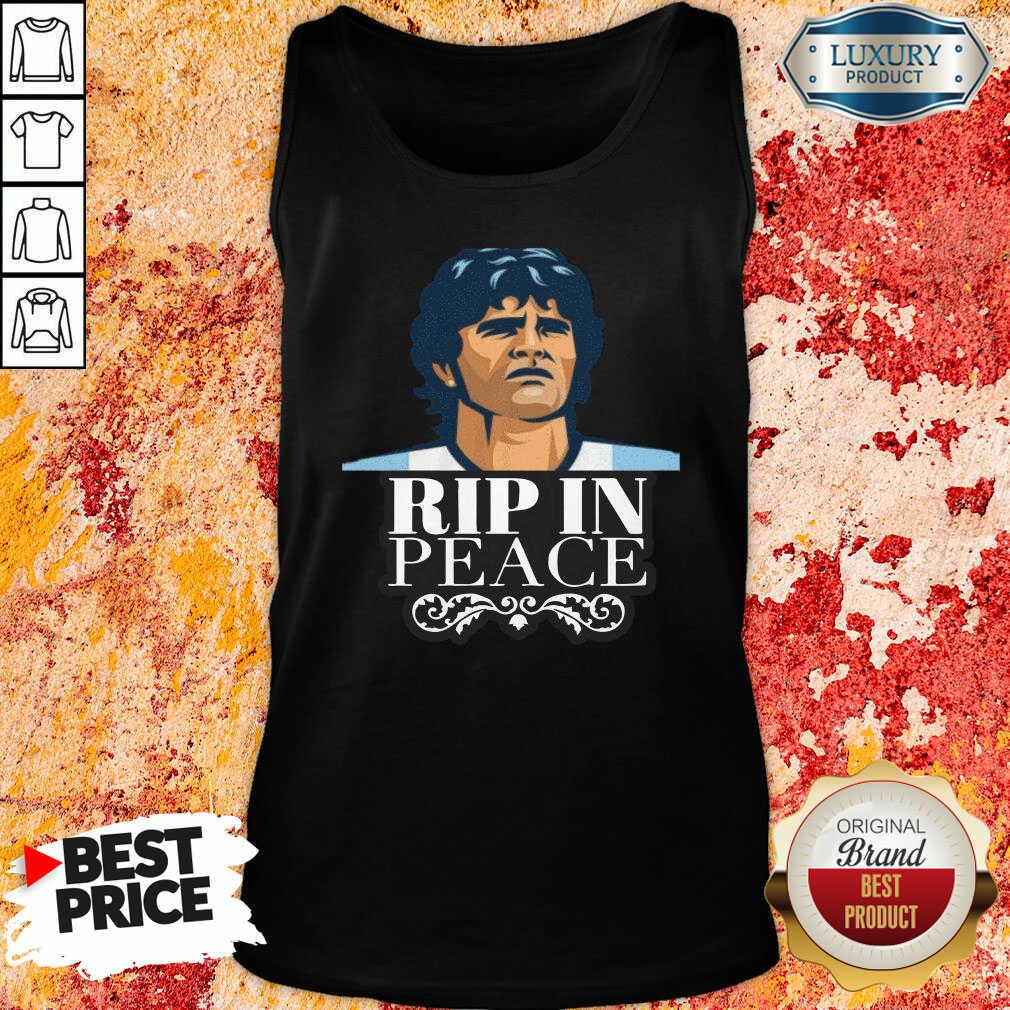 Pretty Diego Maradona Rip In Peace Shirt