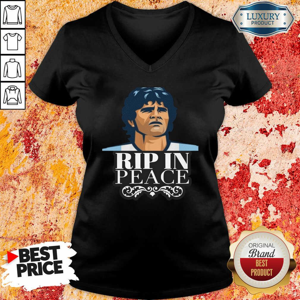 Pretty Diego Maradona Rip In Peace Shirt