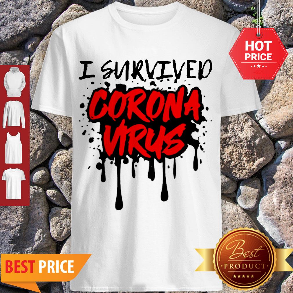 Pretty I Survived Coronavirus 2020 Shirt