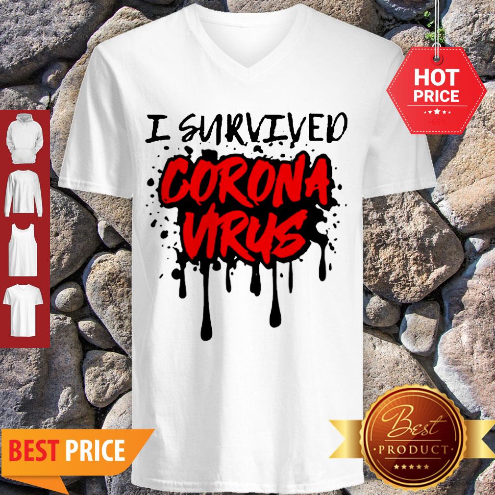 Pretty I Survived Coronavirus 2020 Shirt