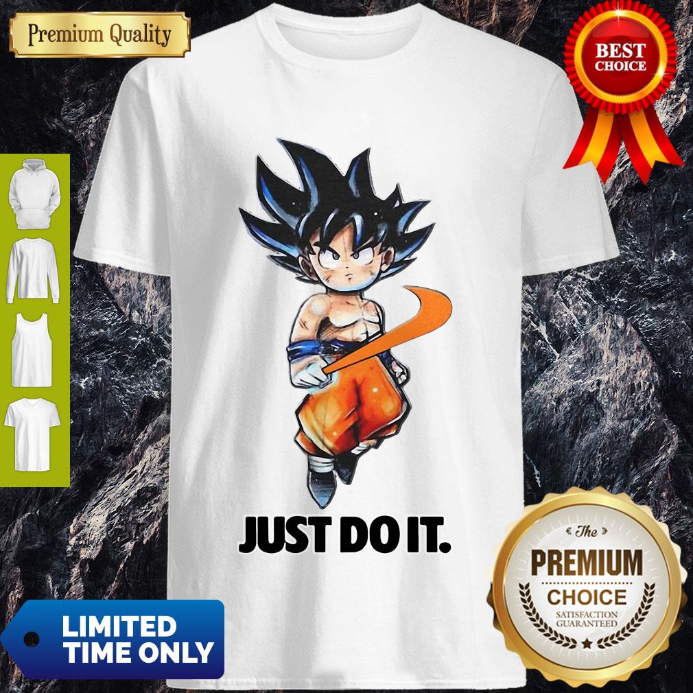 Pretty Nike Songoku Just Do It Dragon Ball Shirt