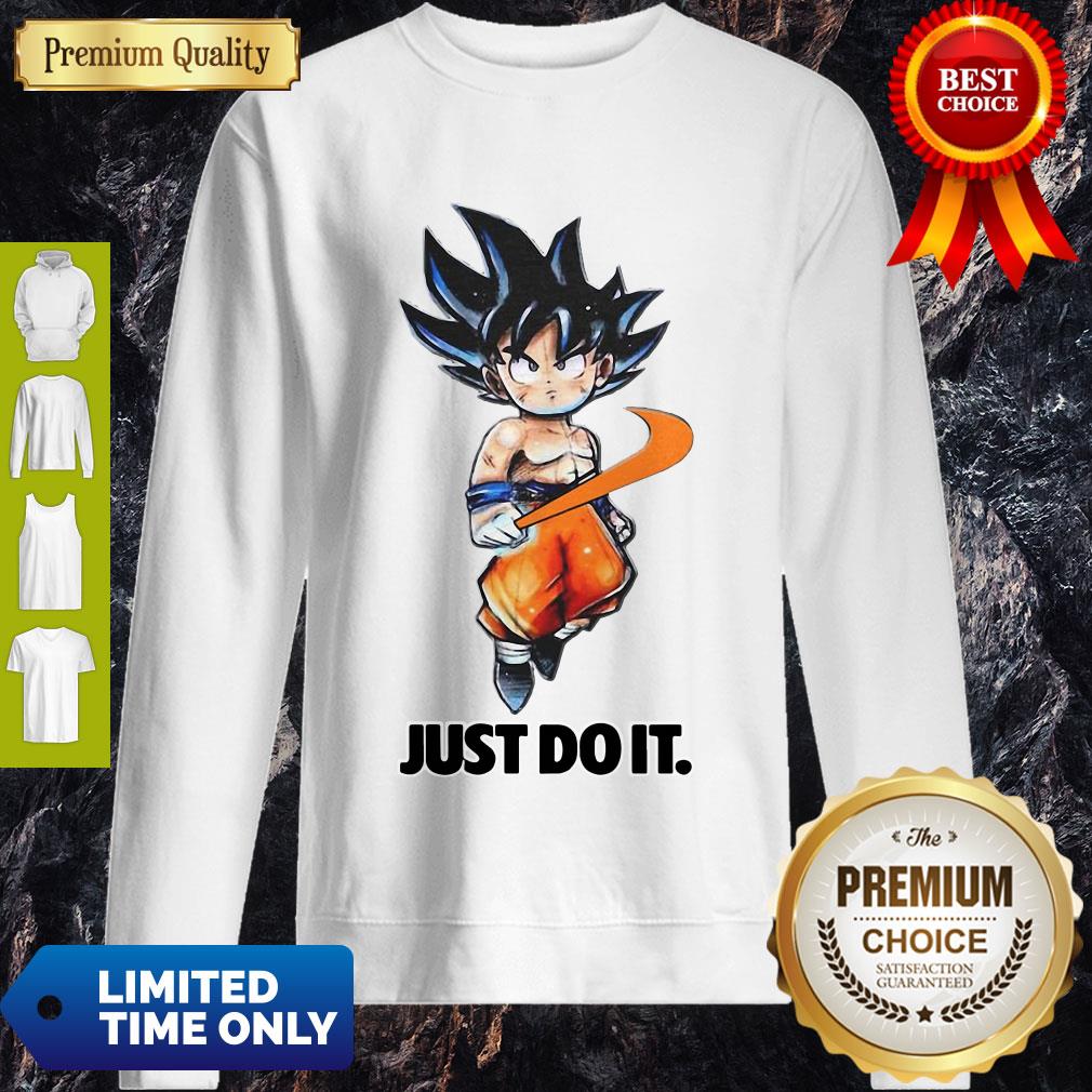 Pretty Nike Songoku Just Do It Dragon Ball Shirt