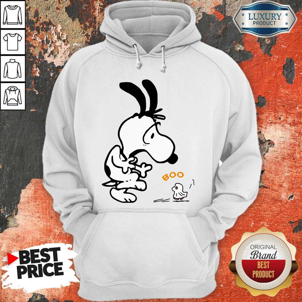 Pretty Snoopy And Woodstock Boo Halloween Shirt