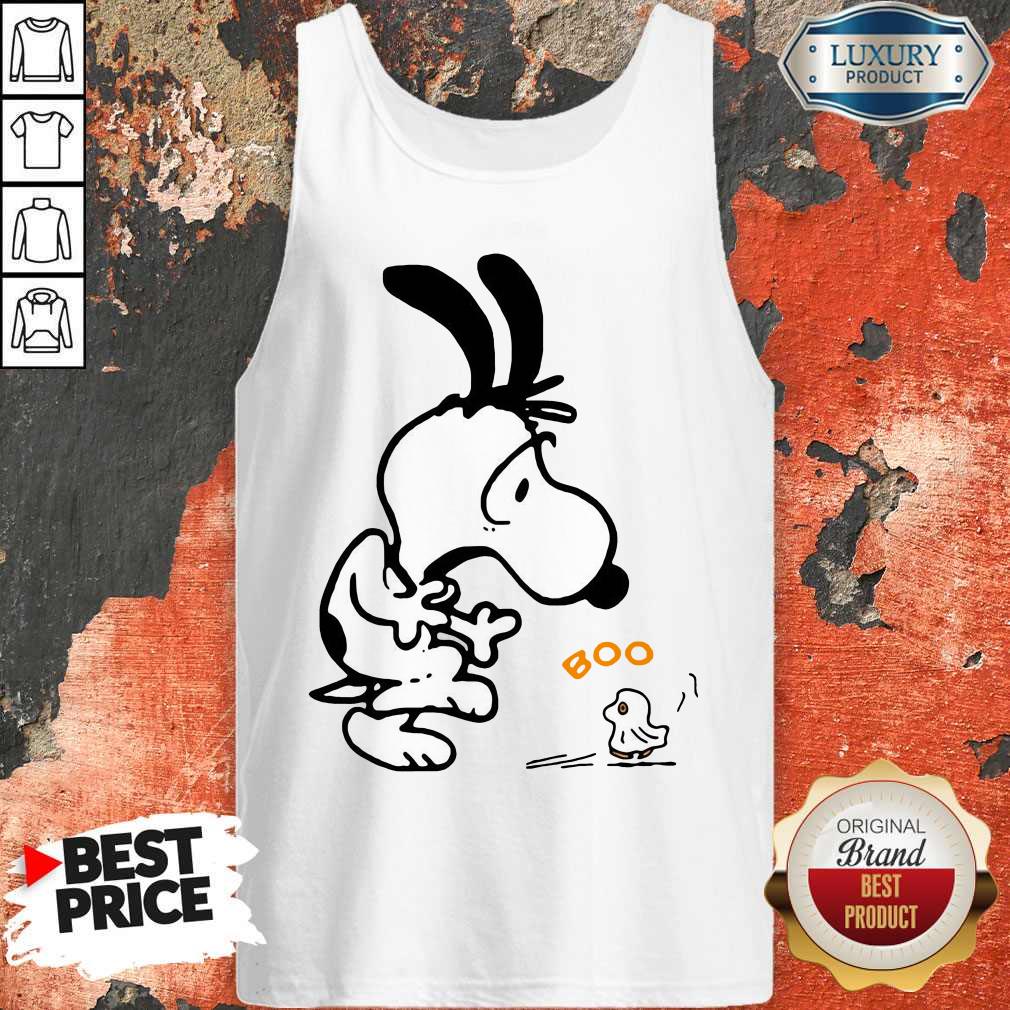 Pretty Snoopy And Woodstock Boo Halloween Shirt