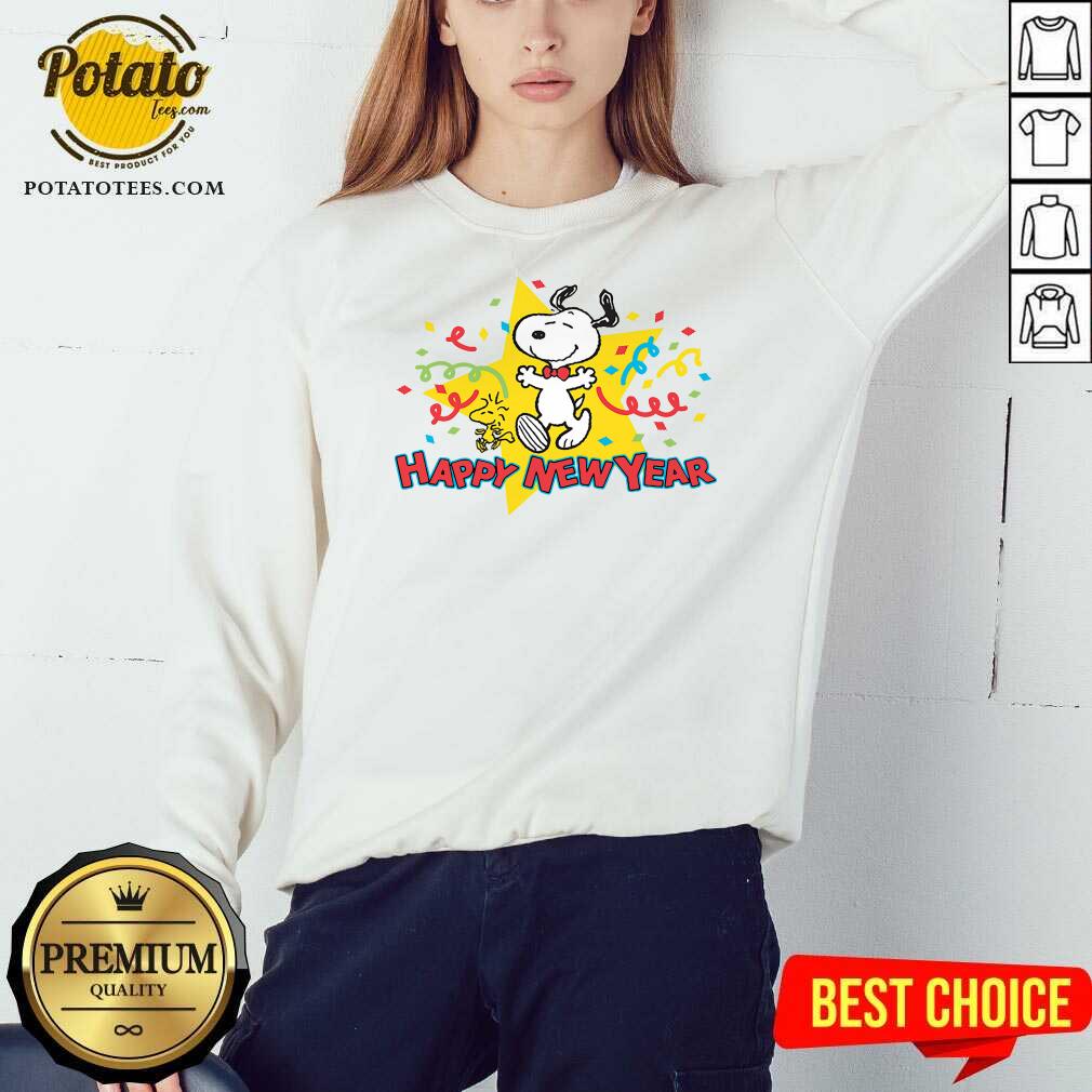Pretty Snoopy Happy New Year Shirt