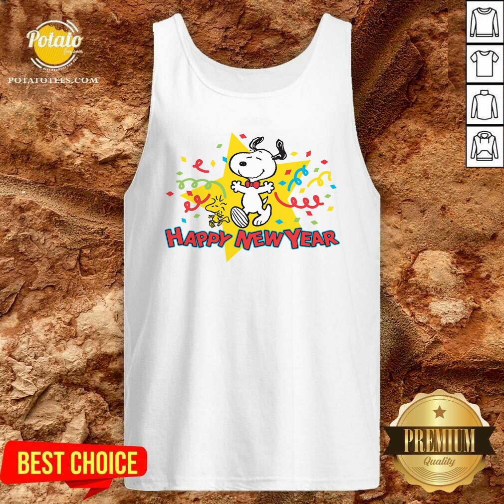 Pretty Snoopy Happy New Year Shirt