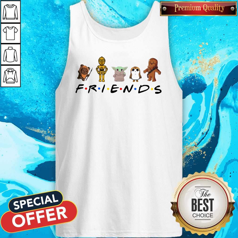 Pretty Star War Character Chibi Friend Shirt