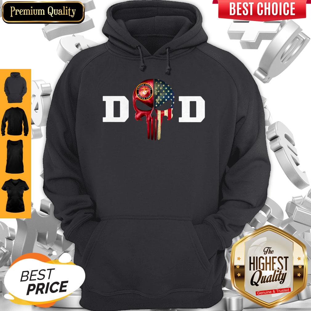Pretty United States Marine Corps Dad Shirt