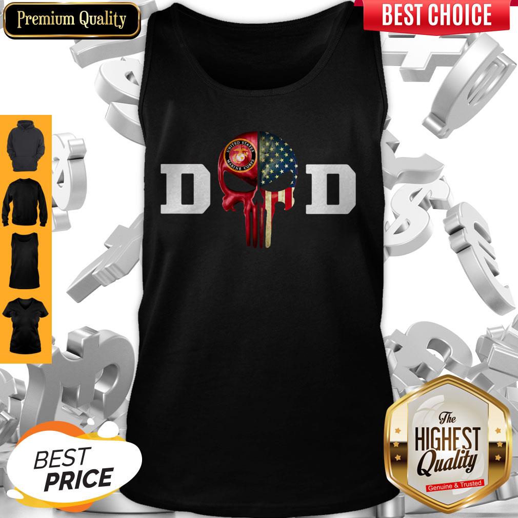 Pretty United States Marine Corps Dad Shirt